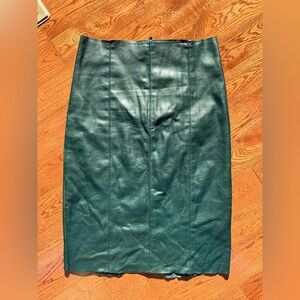 Lulus Midi Pleather Skirt